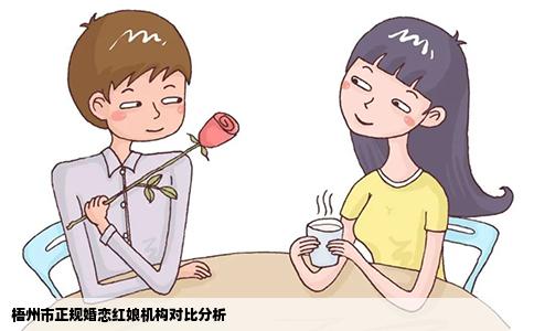梧州市正规婚恋红娘机构对比分析